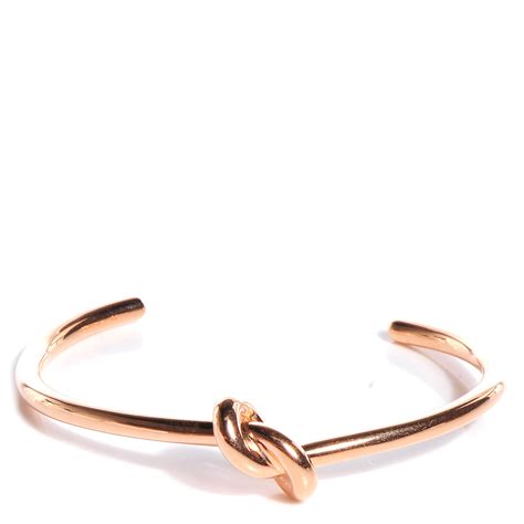 celine knot bracelet rose gold|second hand Celine bracelets.